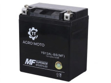 Акумулятор YB12AL-BS(MF) 12АH 134*78*156 мм - OUTDO