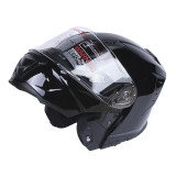 Шлем для мотоцикла, скутера V-80 VIRTUE трансформер (черный, size L)