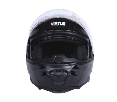 Шлем для мотоцикла, скутера V-80 VIRTUE трансформер (черный, size L)