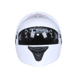 Шолом для мотоцикла, скутера 909 TTG трансформер (білий глянсовий, size L)
