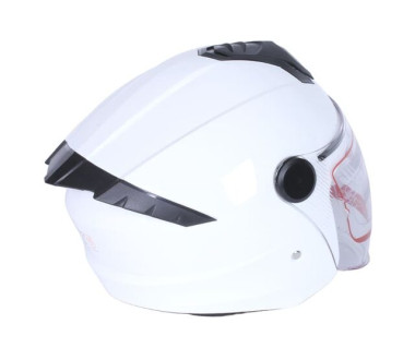 Шлем для мотоцикла, скутера 509 TTG открытый (белый, One Size 54-61 см)
