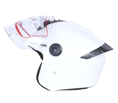 Шлем для мотоцикла, скутера 509 TTG открытый (белый, One Size 54-61 см)