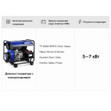 Акумулятор TTG 36AH 12V (L) 202×135×222 мм на дизельний генератор