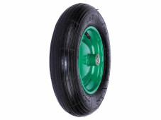 Колесо в зборі TT AGRO MOTO 3.50-8 на садово-будівельну тачку, L посадкового під вісь – 103 мм, Ø посадкового під вісь – 16 мм