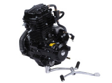 Двигун бензиновий 125CC ТАТА на мопеди Дельта/Альфа/Актив, механіка, електростартер, без карбюратора (тип 2)