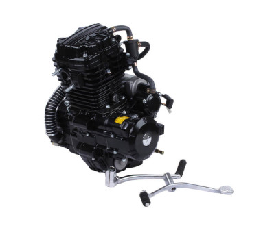 Двигатель бензиновый 125CC ТАТА на мопеды Дельта/Альфа/Актив, механика, электростартер, без карбюратора (тип 2)