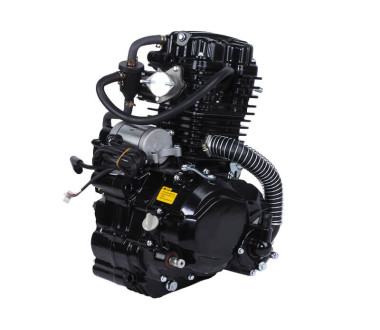 Двигатель бензиновый 125CC ТАТА на мопеды Дельта/Альфа/Актив, механика, электростартер, без карбюратора (тип 2)