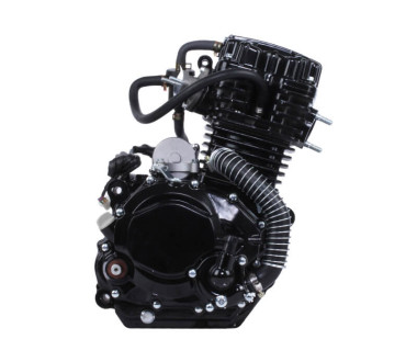 Двигатель бензиновый 125CC ТАТА на мопеды Дельта/Альфа/Актив, механика, электростартер, без карбюратора (тип 2)