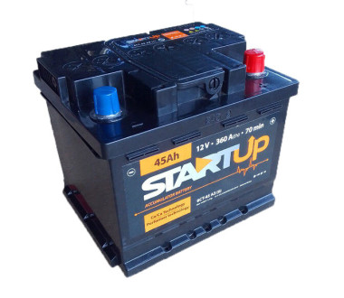 Акумулятор (StartUp) 45AH 12V (правий +)