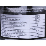 Двигатель дизельний с электростартером 186FE ТАТА (с выходом вала под шлицы, 25 мм) 9 л.с.