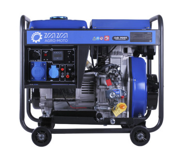 Генератор дизельный TΛTΛ JM6500X(E) 4.5/5.0KW (однофазный, со свечой накала)