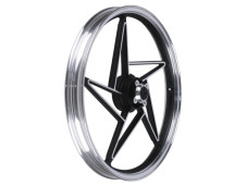 Диск передній литий, дискове гальмо 18*1,6 (black) - СВ-125/150