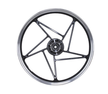 Диск передній литий, дискове гальмо 18*1,6 (black) - СВ-125/150
