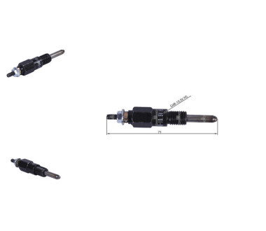 Свічка розжарення - 5.0KW/5,5KW