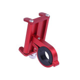 Тримач телефону (кріплення на кермо) HFCM-08 алюміній червоний