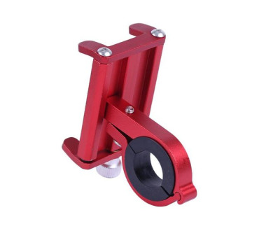 Тримач телефону (кріплення на кермо) HFCM-08 алюміній червоний