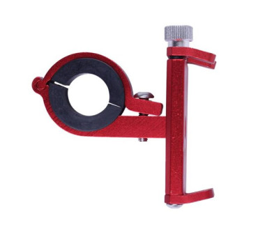 Тримач телефону (кріплення на кермо) HFCM-08 алюміній червоний