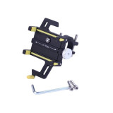 Тримач телефону (кріплення на кермо) HFCM-24 алюміній жовтий