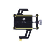 Тримач телефону (кріплення на кермо) HFCM-24 алюміній жовтий