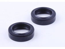 Сальники переднего амортизатора 25*35*9, к-т 2 шт. - Дельта/Альфа YBX