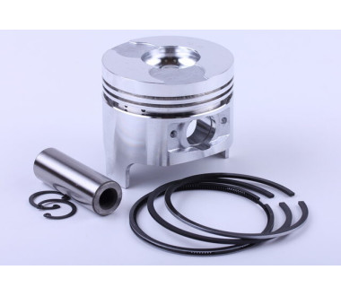 Поршневой комплект 86,50 мм (тупой конус форкамеры): 8 единиц - 186F YBX