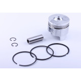 Поршневой комплект 86,50 мм (тупой конус форкамеры): 8 единиц - 186F YBX