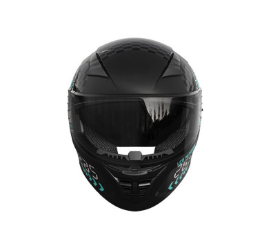 Шлем для мотоцикла, скутера 800 Racing 269 TTG интеграл (черный с графикой матовый, size L)
