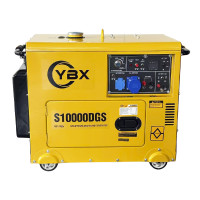 Генератор дизельный JM10000TD 6.5/6.8KW YBX (однофазный, со свечой накала) бесшумный