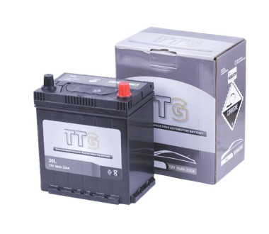 Акумулятор TTG 36AH 12V (L) 202×135×222 мм на дизельний генератор