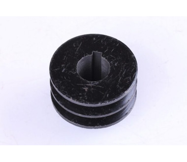 Шкив ремня 2 ручья под коленвал диаметр 25 мм (тип 2) - 177F YBX