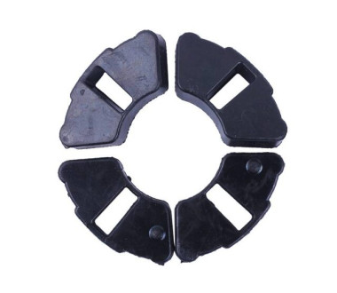 Гумки демпфера чорні, к-т: 4 шт. - Дельта/Альфа YBX