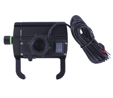 Тримач телефону (кріплення на кермо) M6S алюміній чорний (з зарядкою) (Kewiq)