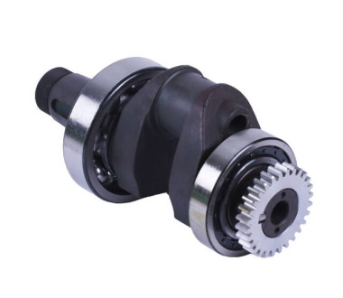 Колінвал у зборі + підшипники 2 шт. + шестерня - 190N - TTG