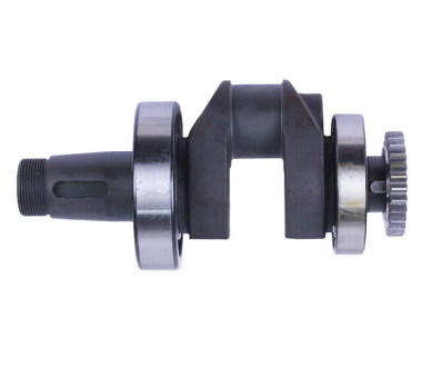 Колінвал у зборі + підшипники 2 шт. + шестерня - 190N - TTG