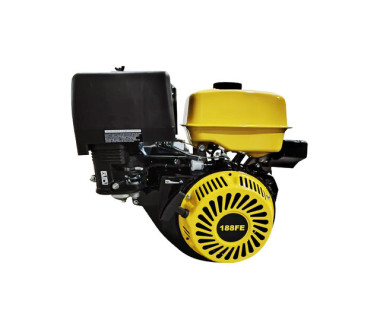 Двигун 188FE – бензин (під шліци діаметр 25 мм) (13 к.с.) з електростартером – YBX