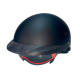 Шолом MD-513-1 чорний матовий + чорне скло size L - VIRTUE