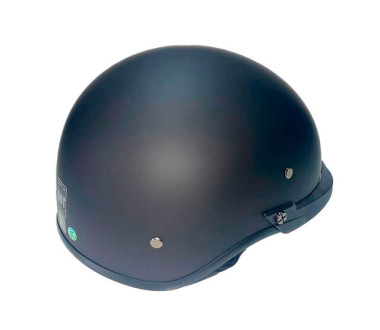 Шолом MD-513-1 чорний матовий + чорне скло size L - VIRTUE