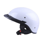 Шлем MD-513-1 белый глянцевый + прозрачное стекло size XL - VIRTUE