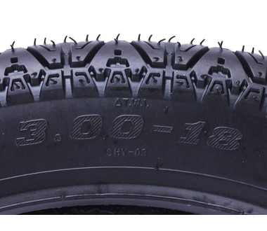 Покришка 3,00*18 6PR TT (під камеру) тип 4