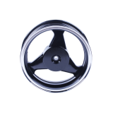 Диск задній литий 12"-3,5 (19 шліців, барабан.гальмо)