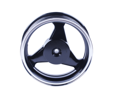 Диск задній литий 12"-3,5 (19 шліців, барабан.гальмо)