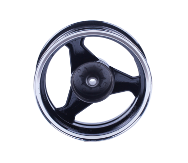 Диск задній литий 12"-3,5 (19 шліців, барабан.гальмо)