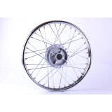 Диск задній, спіцоване, барабанне гальмо 17*1,4, 2,65kg - Дельта