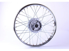 Диск задній, спіцоване, барабанне гальмо 17*1,4, 2,65kg - Дельта