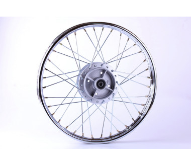 Диск задній, спіцоване, барабанне гальмо 17*1,4, 2,65kg - Дельта