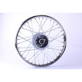 Диск задній, спіцоване, барабанне гальмо 17*1,4, 2,65kg - Дельта