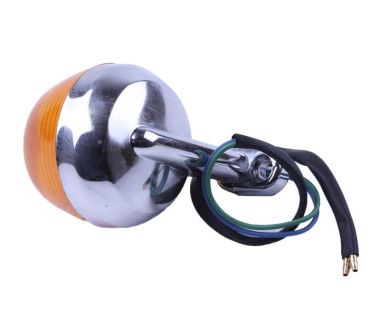 Поворот круглий (пластик хром) (1шт.) - Альфа