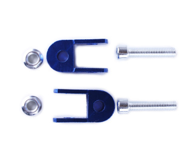 Подовжувач заднього амортизатора, к-т 2 шт.: 25 мм, синій - AM