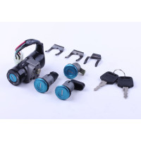 Замки, к-т: 4 шт. + крепежи - Lead