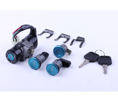 Замки, к-т: 4 шт. + кріплення - Lead